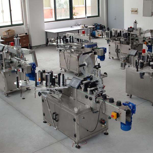 Yuqori aniqlikdagi ikki tomonlama stiker avtomatik yorliqlash mashinasi Idoralar sertifikati