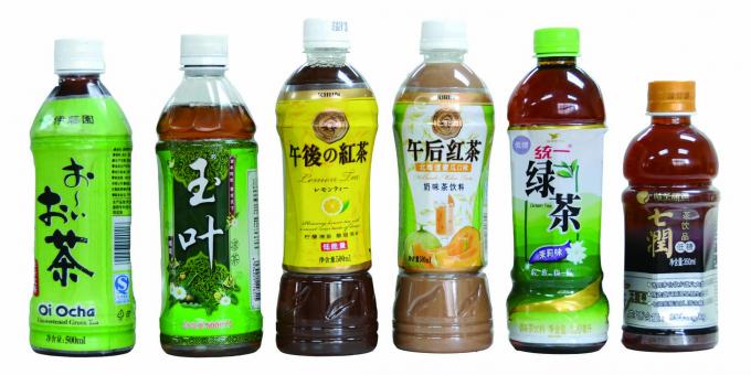 Mineral suv uchun ikki tomonli shisha avtomatik qisuvchi qisma yorlig'i aplikatori