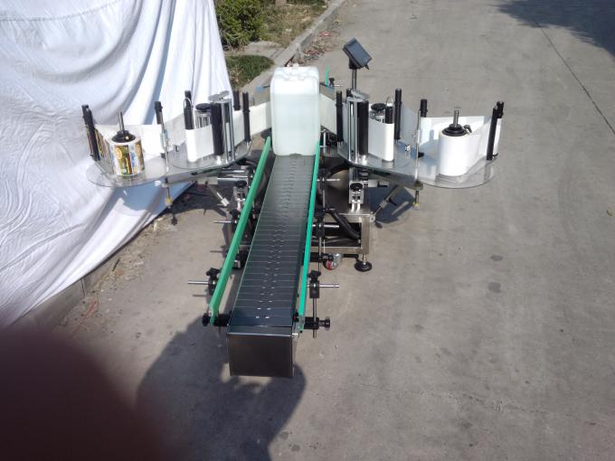 Kichik penitsillin shishasi yorlig'i stikeri uchun moslashtirilgan avtomatik shisha idishni etiketlash mashinasi