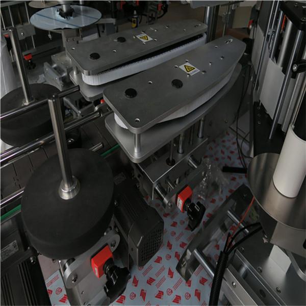 Ichimlik / kundalik kimyo sanoati uchun bitta yon kvadrat shishani etiketlash mashinasi