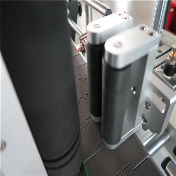 Rond butilkasini ichimliklar uchun avtomatik etiketka mashinasi / kundalik kimyoviy moddalar