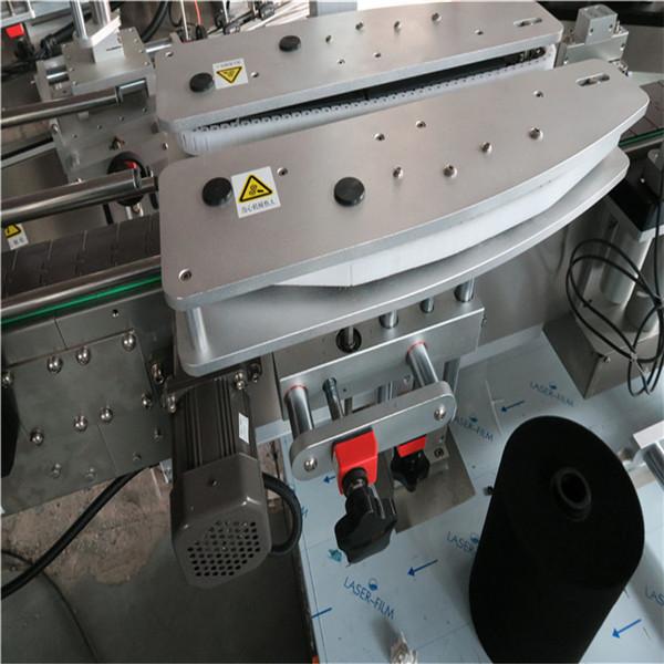 To'liq Avtomatik kvadrat shishani etiketlash uskunalari 4000-8000 B / H quvvat