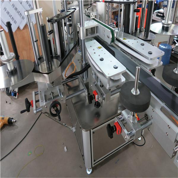 O'z-o'zidan yopishqoq stiker Oval shishani etiketlash mashinasi moslashtirilgan holat