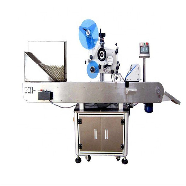 Avtomatik o'z-o'zini yopishtiruvchi flakon stikerini etiketlash mashinasi