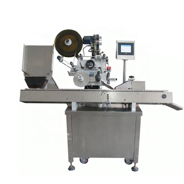 Iqtisodiyot Avtomatik alkogolsiz ichimliklar butilkalari shisha idishni etiketlash mashinasi