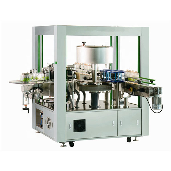 Rotary Labeler Machine old va orqa tomonlari