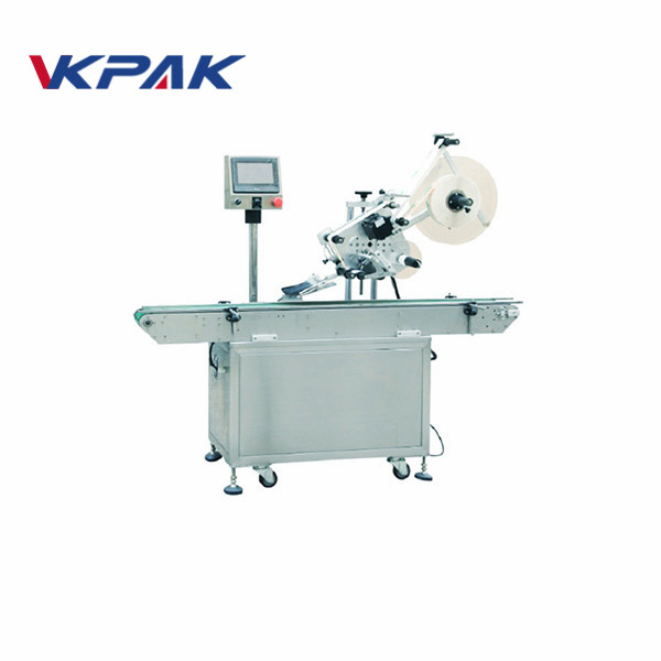 Muzli g'ishtning yuqori tomoni uchun o'z-o'zidan yopishtiruvchi yorliqlash mashinasi