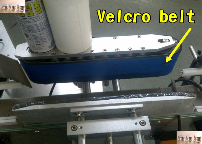 220V 1.5HP 50 / 60HZ dumaloq butilkalar uchun Xitoy yopishtiruvchi lakka yorliqli aplikator mashinasi