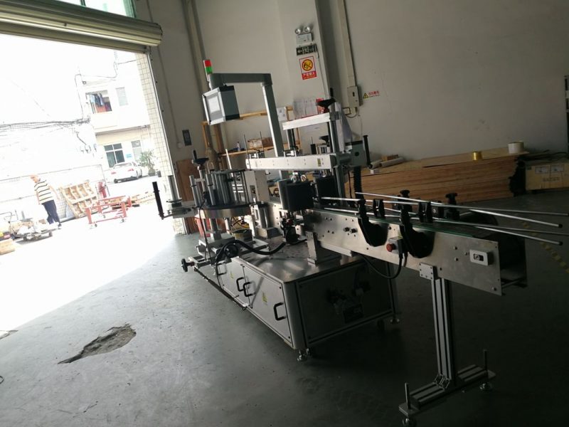 Xitoy Ikki yuzli dumaloq shisha stiker etiketlash mashinasi, yorliq kengligi 190 mm etkazib beruvchi