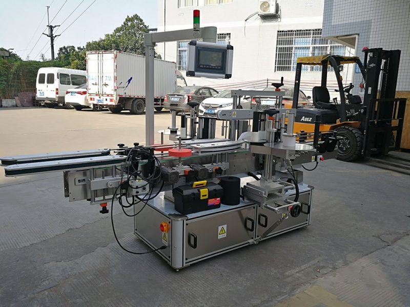 Xitoy Shampun shishasi Ikki tomonlama yopishqoq yorliqlash mashinasi To'liq avtomatik etkazib beruvchi