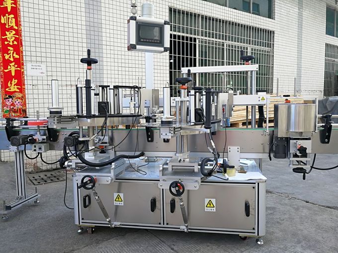 Ikki tomonlama old va orqa o'z-o'zidan yopishqoq yorliqlash mashinasi Sensorli ekran bilan to'liq avtomatik